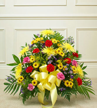 Multi-Color Bright Sympathy Floor Basket