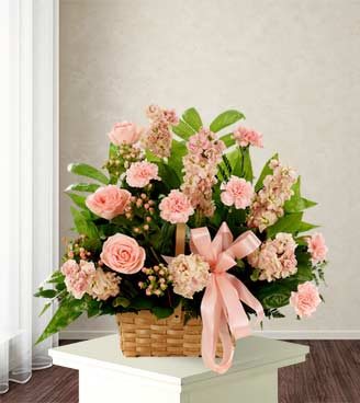 Classic Sympathy Basket Arrangement