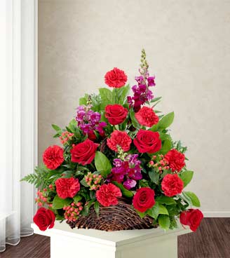 Classic Fireside Sympathy Basket
