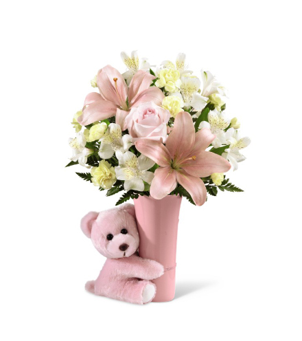 FTD® Baby Girl Big Hug® Bouquet