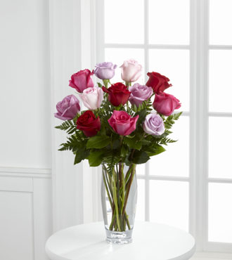FTD® Captivating Color™ Rose Bouquet by Vera Wang