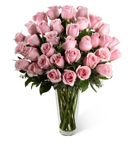 FTD® 36 Pink Rose Bouquet - Exquisite