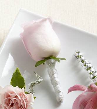 FTD® Pink Rose Boutonniere