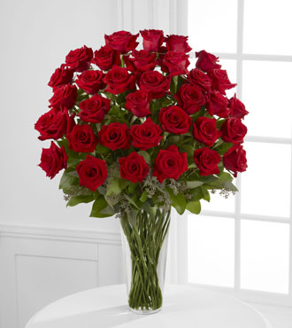 FTD® 36 Red Rose Bouquet - Exquisite