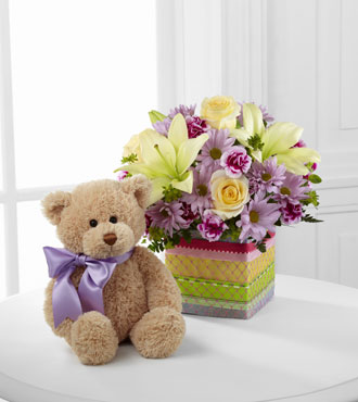 FTD® Welcome™ Bear Bouquet