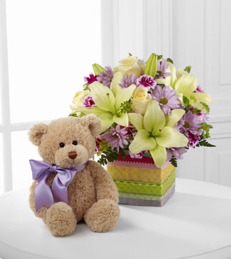 FTD® Welcome™ Bear Bouquet