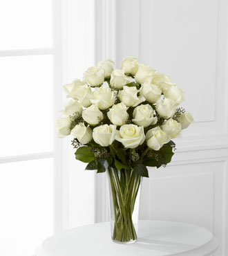 FTD® White Rose Bouquet