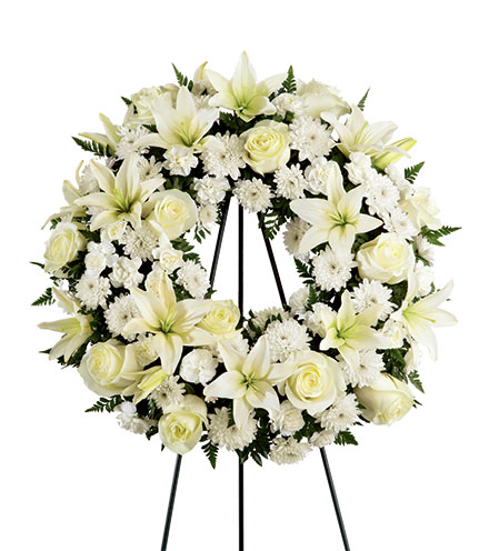 Loving Tribute Wreath | Blooms Today