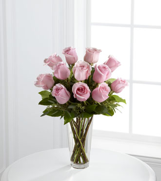 FTD® 12 Pink Rose Bouquet