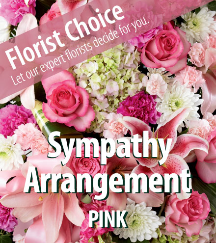 Florist Choice - Sympathy Pink