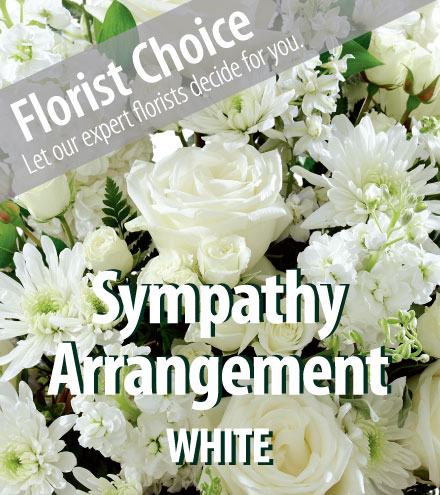 Florist Choice - Sympathy White