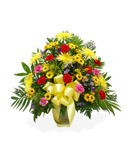Image of Nurturing Condolences Arrangement Flower Delivery