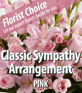 Florist Choice - Sympathy Pink