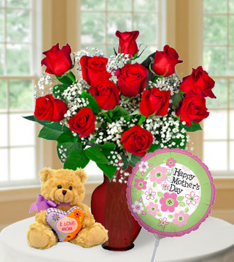 12 Red Roses with