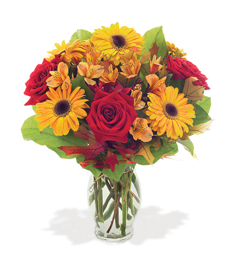 Image of Autumn European Garden Flower Delivery