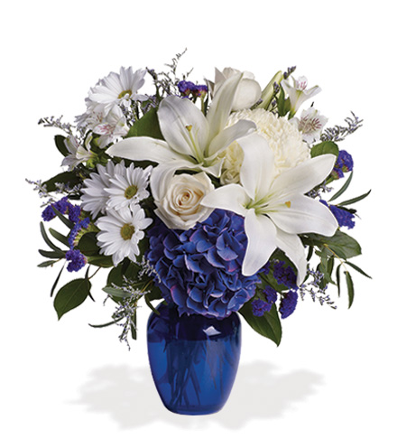 Image of Beautiful in Blue Flower Delivery