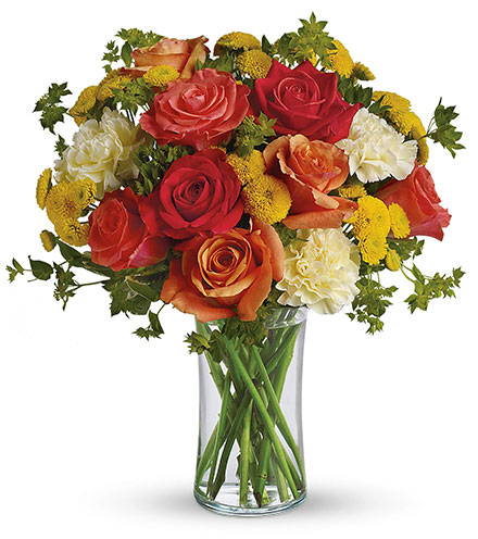 Image of Citrus Kissed Flower Delivery