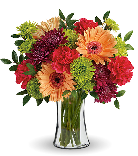 Mid Mod Brights Bouquet | Blooms Today