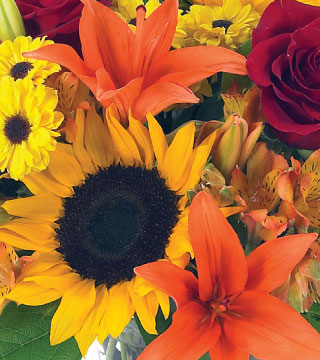 Image of Florist Choice - Autumn - Arrangement Flower Delivery