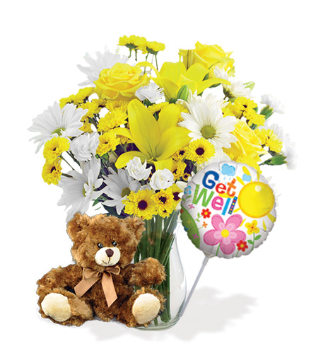 Image of Supreme Get Well Flower Delivery