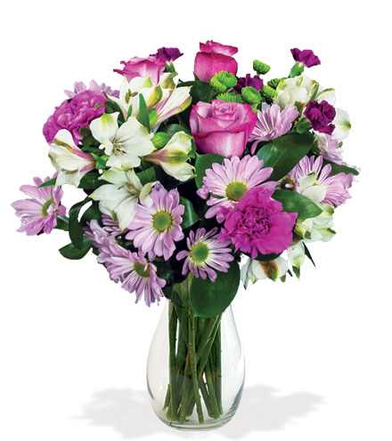 Image of Purple Charm Flower Delivery