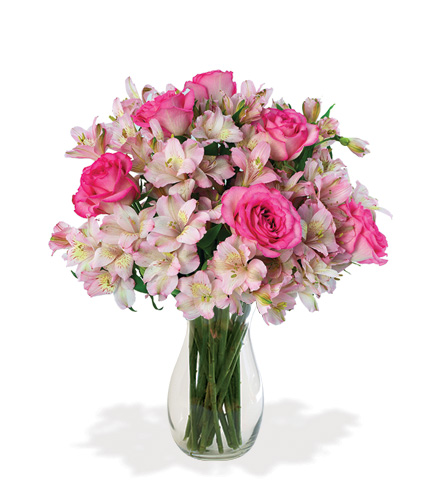 Image of Dreams of Pink Bouquet Flower Delivery