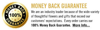 100% Money back guarantee